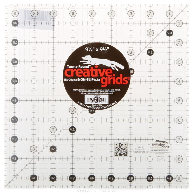 Creative Grids Quilting Ruler 8 1/2in x 24 1/2in CGR824 743285000272 Rulers  & Templates