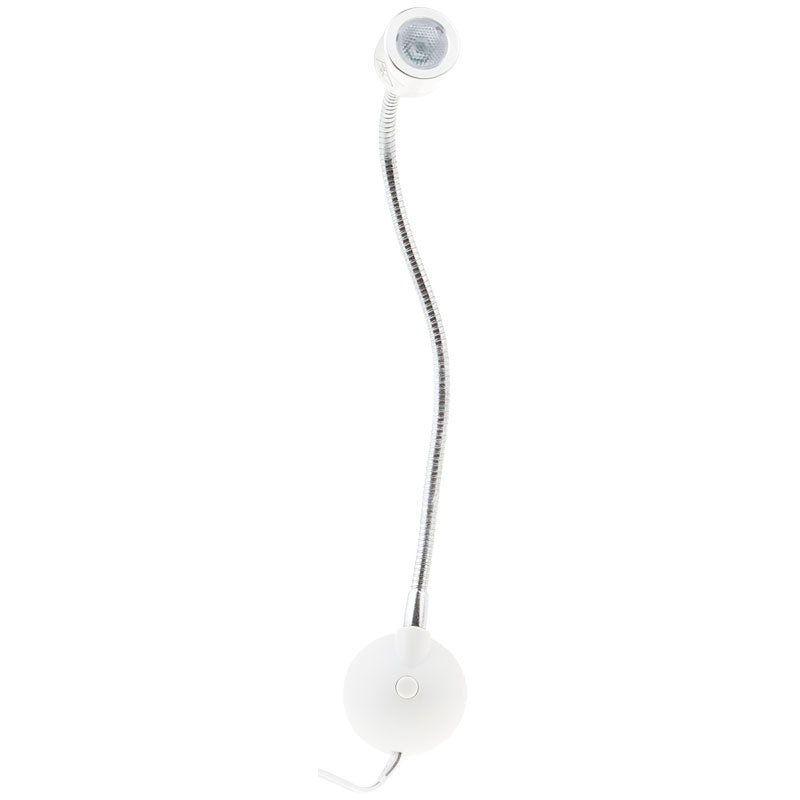 Daylight Naturalight LED Sewing Lamp-White & Silver - 809802011807