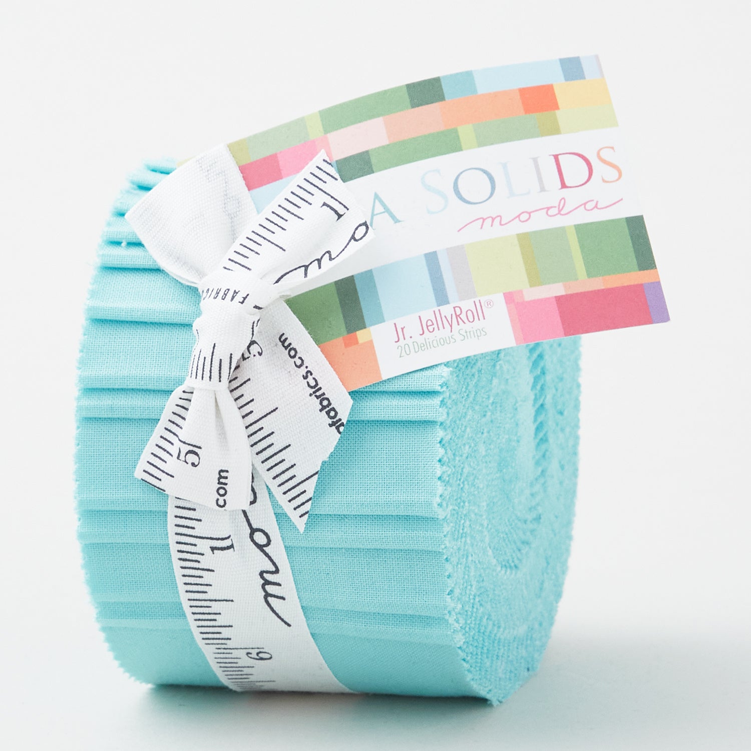 Bella Solids 30's Pink Junior Jelly Roll - by Moda Fabrics