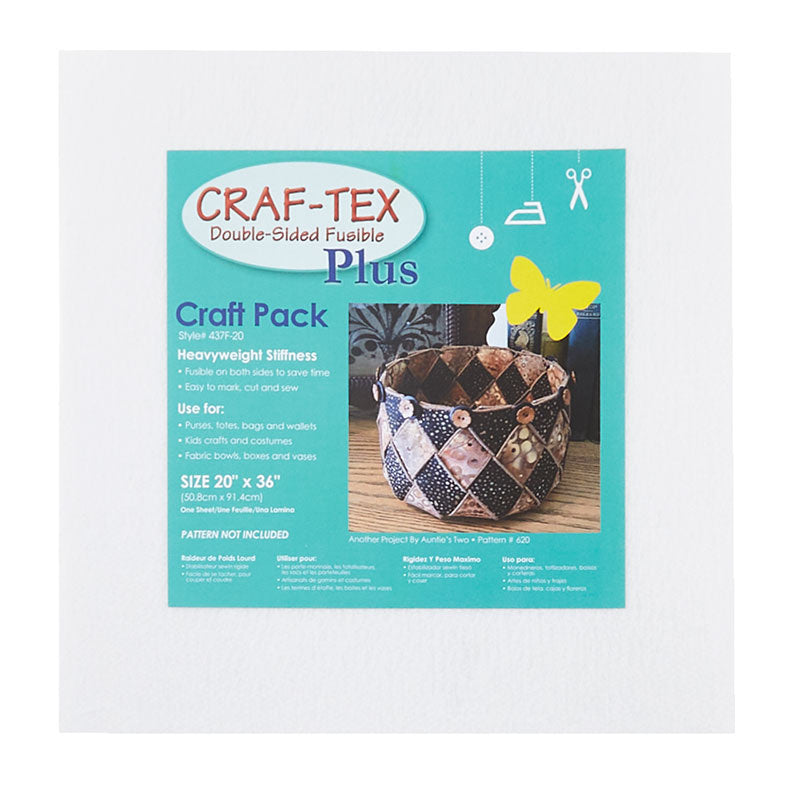 Bosal In R Form Double Sided Fusible Wire Framed Totes Precuts 834875043943  Fusible - Quilt in a Day