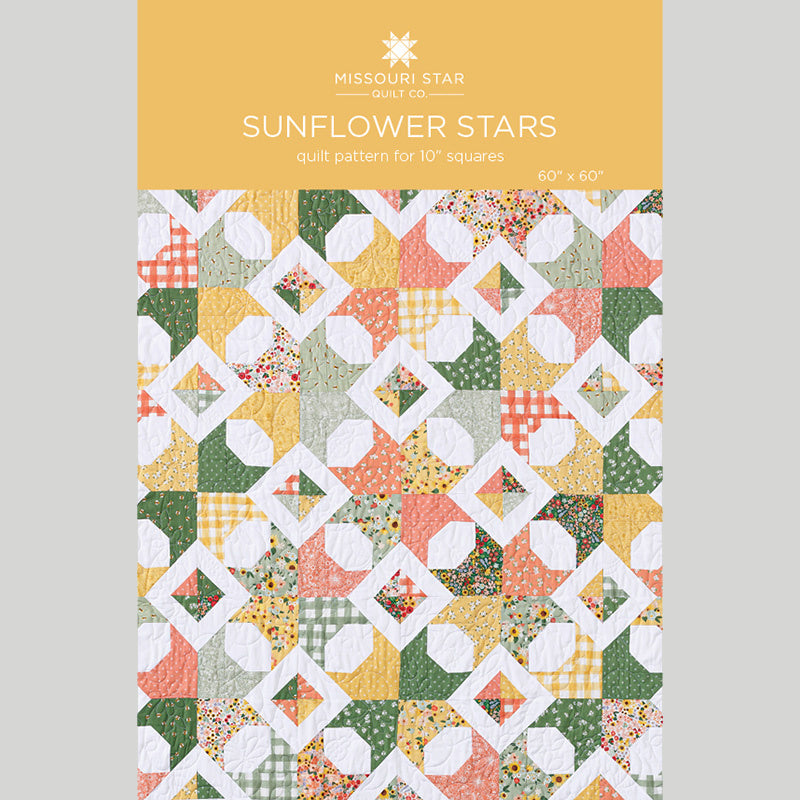 Digital Download - Sparkling Stars Quilt Pattern by Missouri Star Size Full Traditional | Missouri Star Quilt Co.