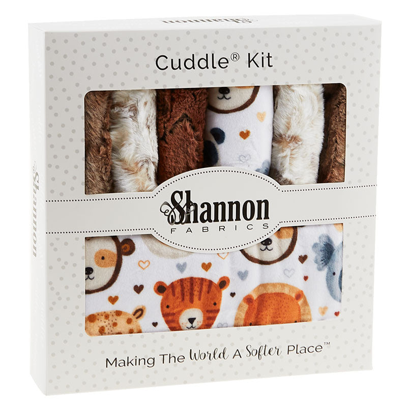 Critter Grove Cuddle Kit from Shannon Fabrics