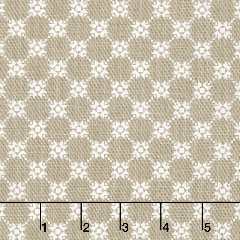 Floret - Tonal Floral Gray Yardage