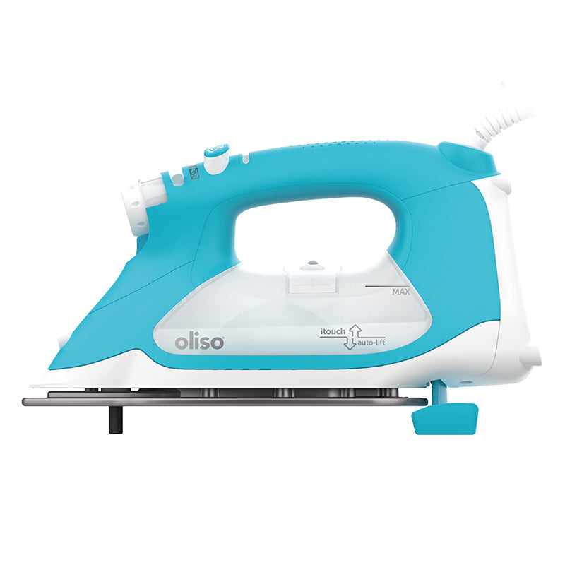 Reliable Velocity Sensor Steam Iron - Blue and White - Quilting Notions