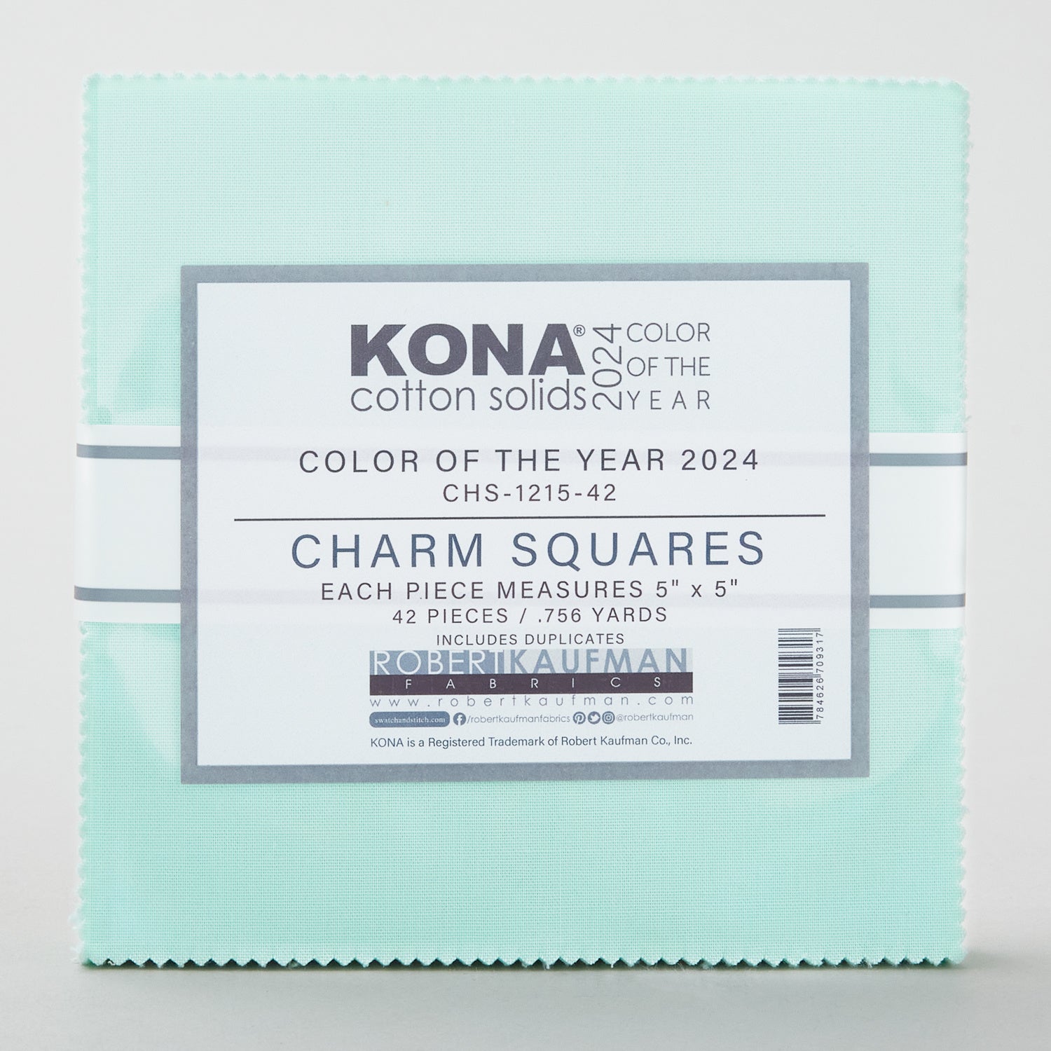 Kona Cotton - Radiant Rainbow Charm Pack