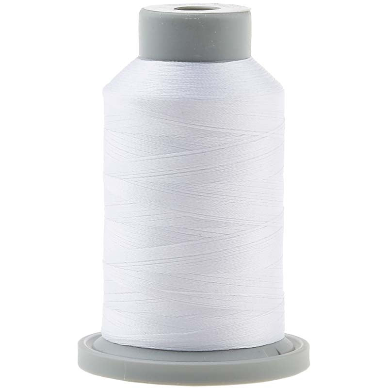 Large Spool Polyester Thread Size #8: White