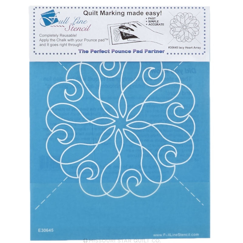 LOOP & DART QUILTING STENCILS HH26 - 045285800266