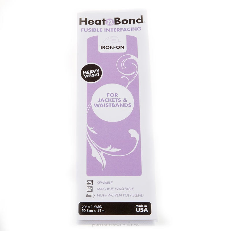eQuilter Heat n Bond Light Weight Iron-on Fusible Interfacing - 20 Wide