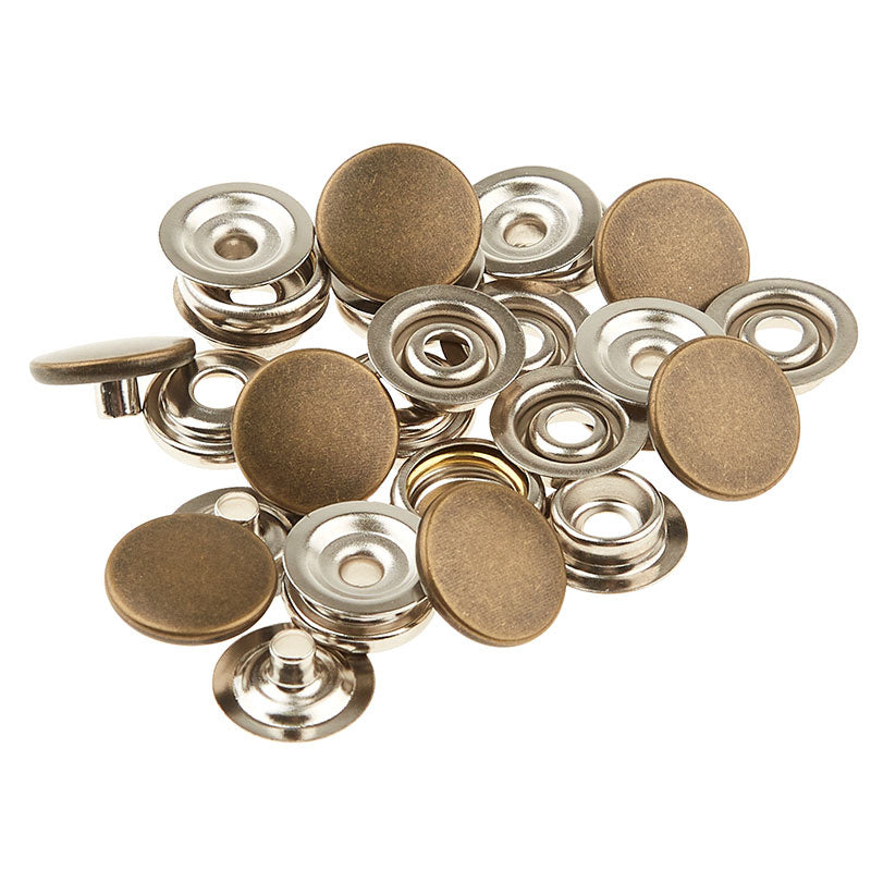 Dritz Heavy Duty Snaps 5/8in Nickel Includes Snaps & Tools – Green's Sewing  and Vacuum