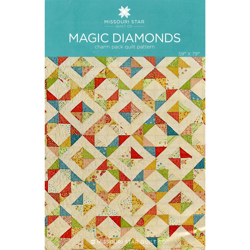 Missouri Star Quilt Co. Half Square Triangles Around the World Quilt Pattern