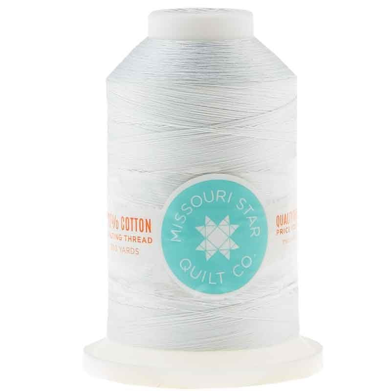 Mandala Crafts Mercerized Cotton Thread for Sewing Machine Hand Sewing - 50wt Cotton Cone Sewing Thread - 50S/2 Machine Quilting Thread Cotton