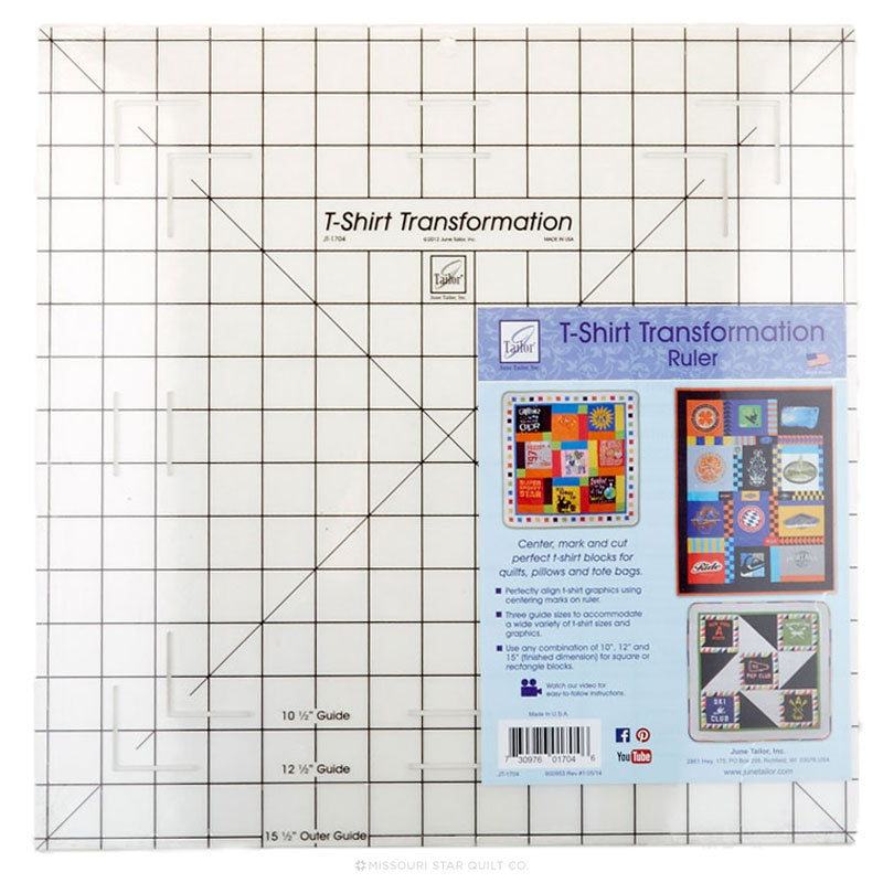 June Tailor- Creativity Center - Product Instructions - Rulers - Fancy Frame