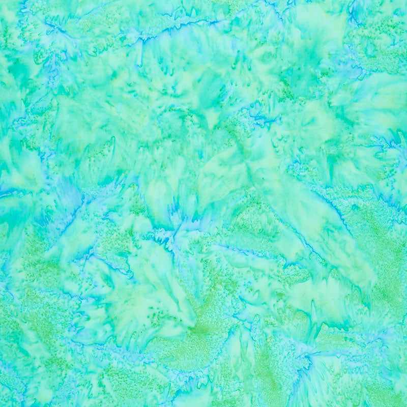 Blue Batik Fabric by the Yard From Java Batiks by Island Batiks, Blue Gray  Batik, Dark Blue and Gray Batik, 21326 