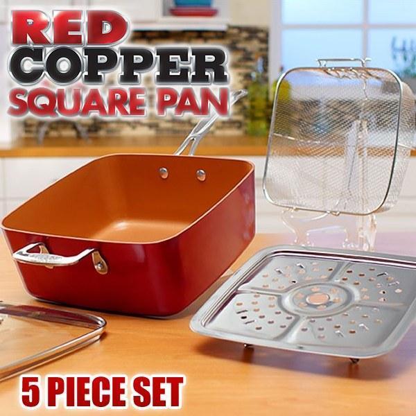red copper fry pan warranty
