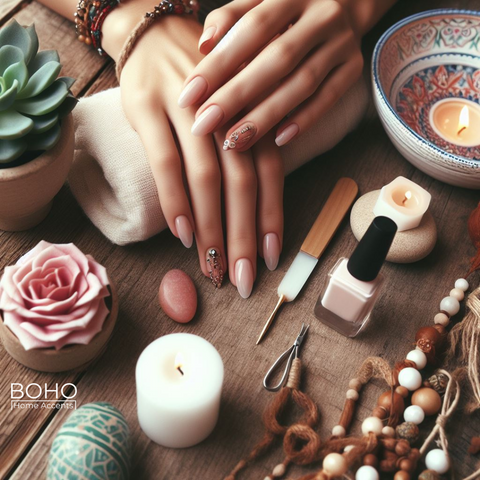 Embrace Boho Beauty: A Soulful Guide to At-Home Nail Care
