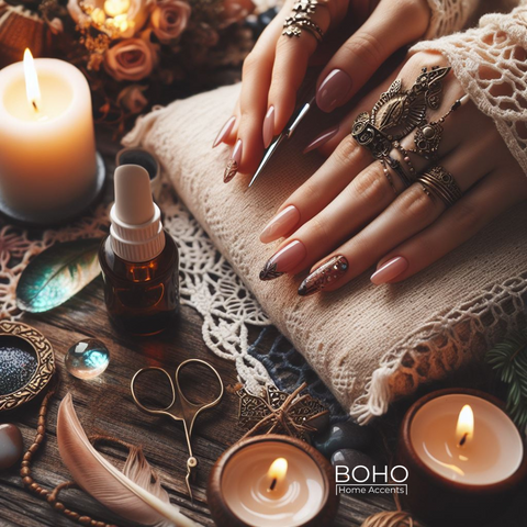 Embrace Boho Beauty: A Soulful Guide to At-Home Nail Care