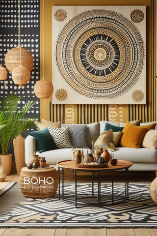 How to Infuse African-Inspired Charm into Your Home: A Boho Adventure
