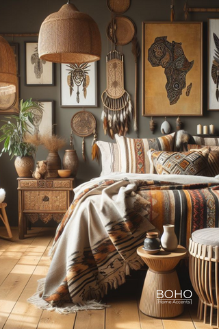 How to Infuse African-Inspired Charm into Your Home: A Boho Adventure