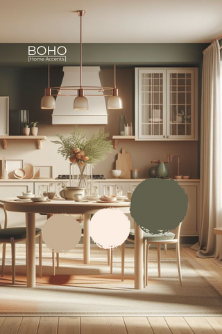 How do you make a color palette at home? boho home accents bohemian home decor inspiration