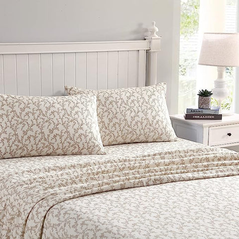 Soft and Comfort Cotton Flannel Bedding Set