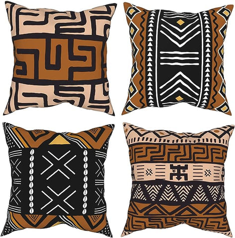 Throw Pillow Covers African Inspired