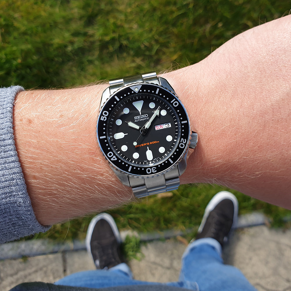 Seiko SKX007 on Strapcode Oyster – KibbleWatches