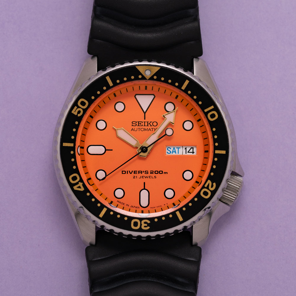 2018 Seiko Divers Automatic Orange SKX011J – KibbleWatches