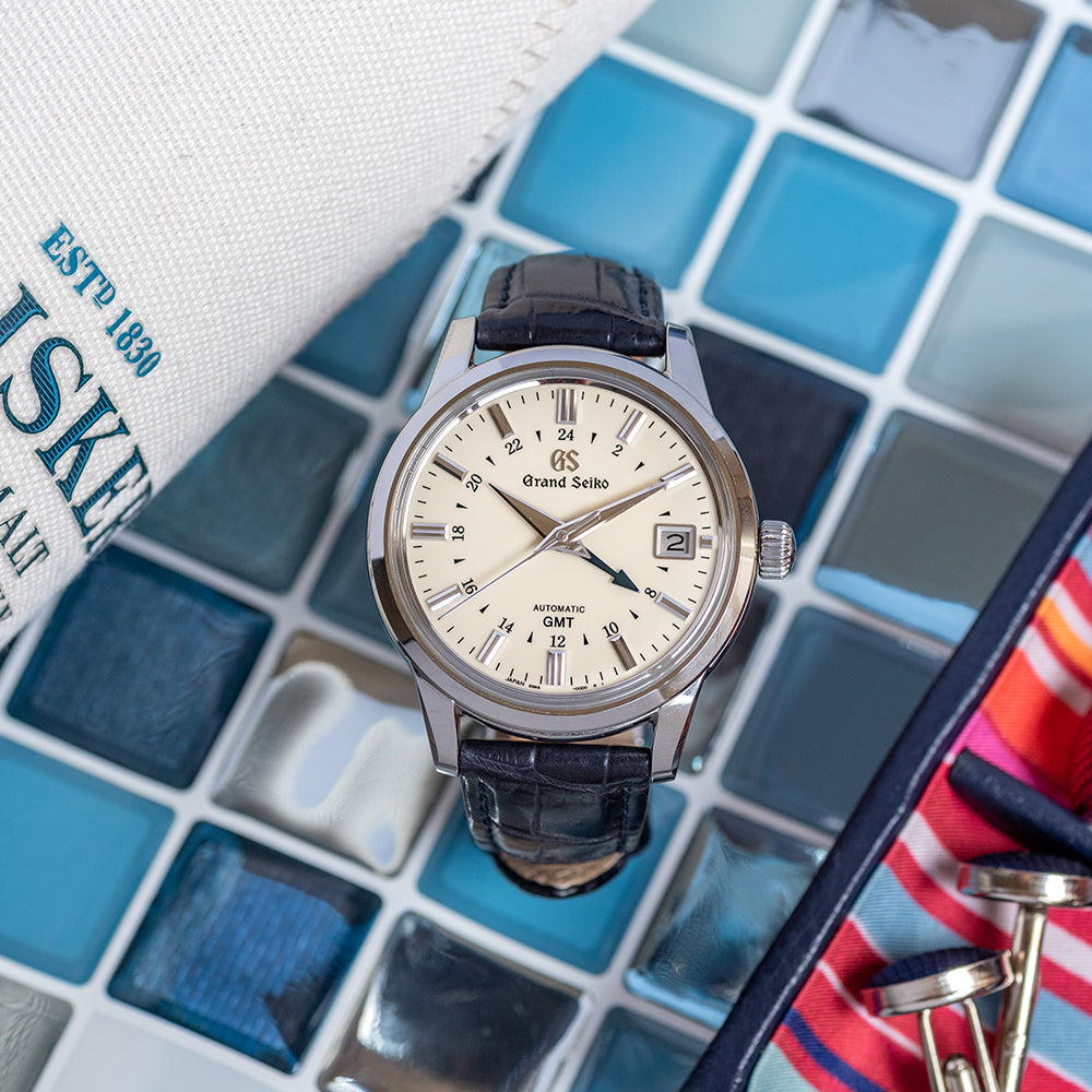 2020 Grand Seiko Elegance GMT Cream Dial SBGM221G – KibbleWatches