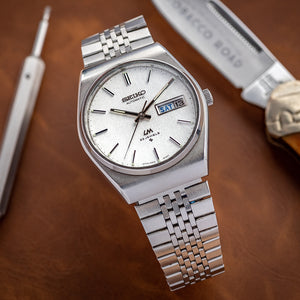 1976 Seiko Lord Matic Stardust Dial 5606-8070 – KibbleWatches