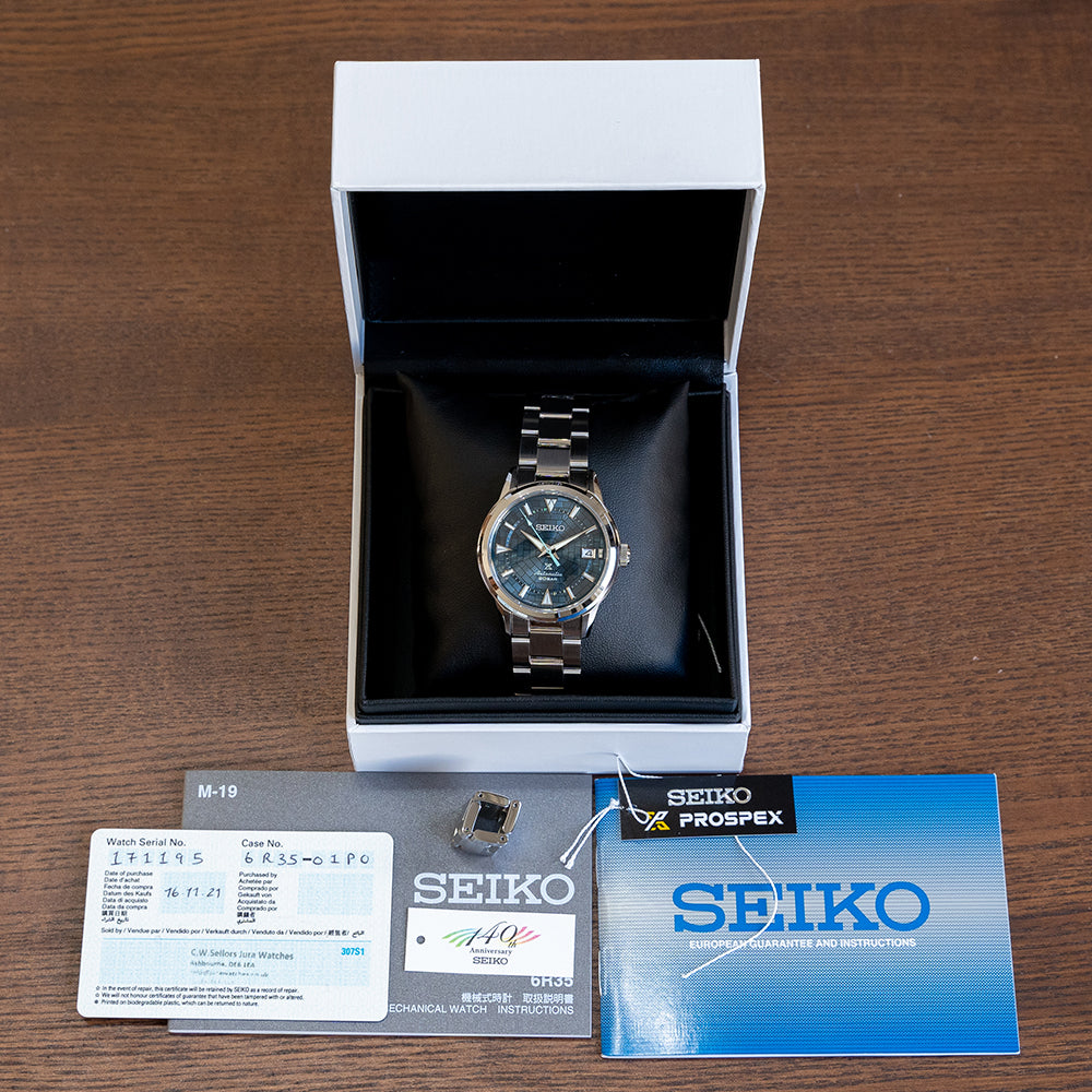 2021 Seiko Alpinist 'Ginza' 140th Anniversary SPB259J1 – KibbleWatches