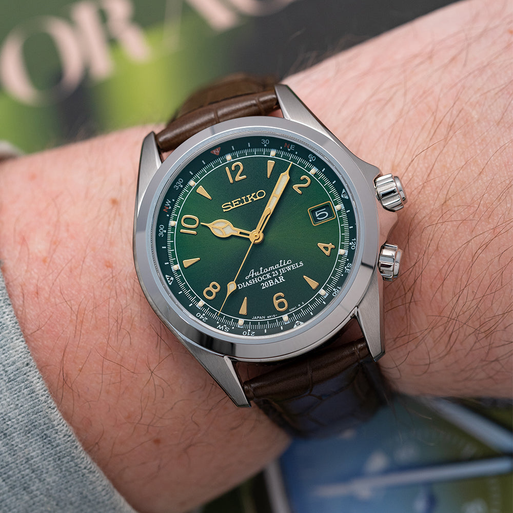 Unworn 2020 Seiko Alpinist Green SARB017 Box & Papers – KibbleWatches