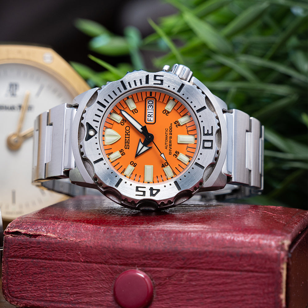 2007 Seiko Orange Monster 1st Gen SKX781 Box & Papers – KibbleWatches