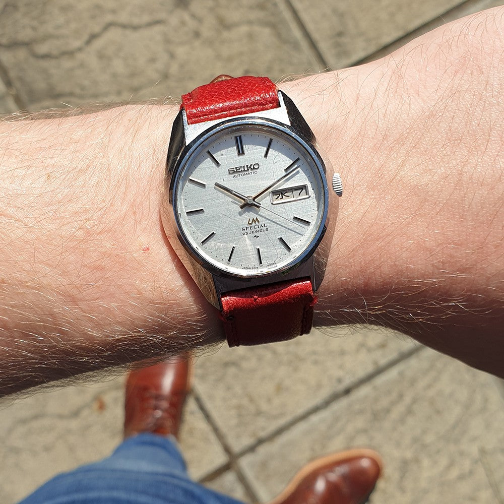 1977 Seiko Lord Matic Linen Dial – KibbleWatches