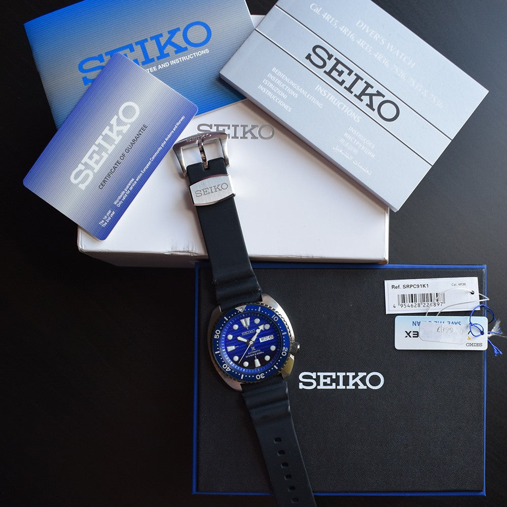Seiko Save The Ocean Turtle SRPC91 – KibbleWatches