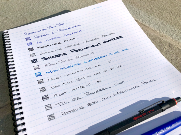 5 ABSOLUTE BEST Erasable Pens [Tested + Reviewed] - Modern Pink Paper