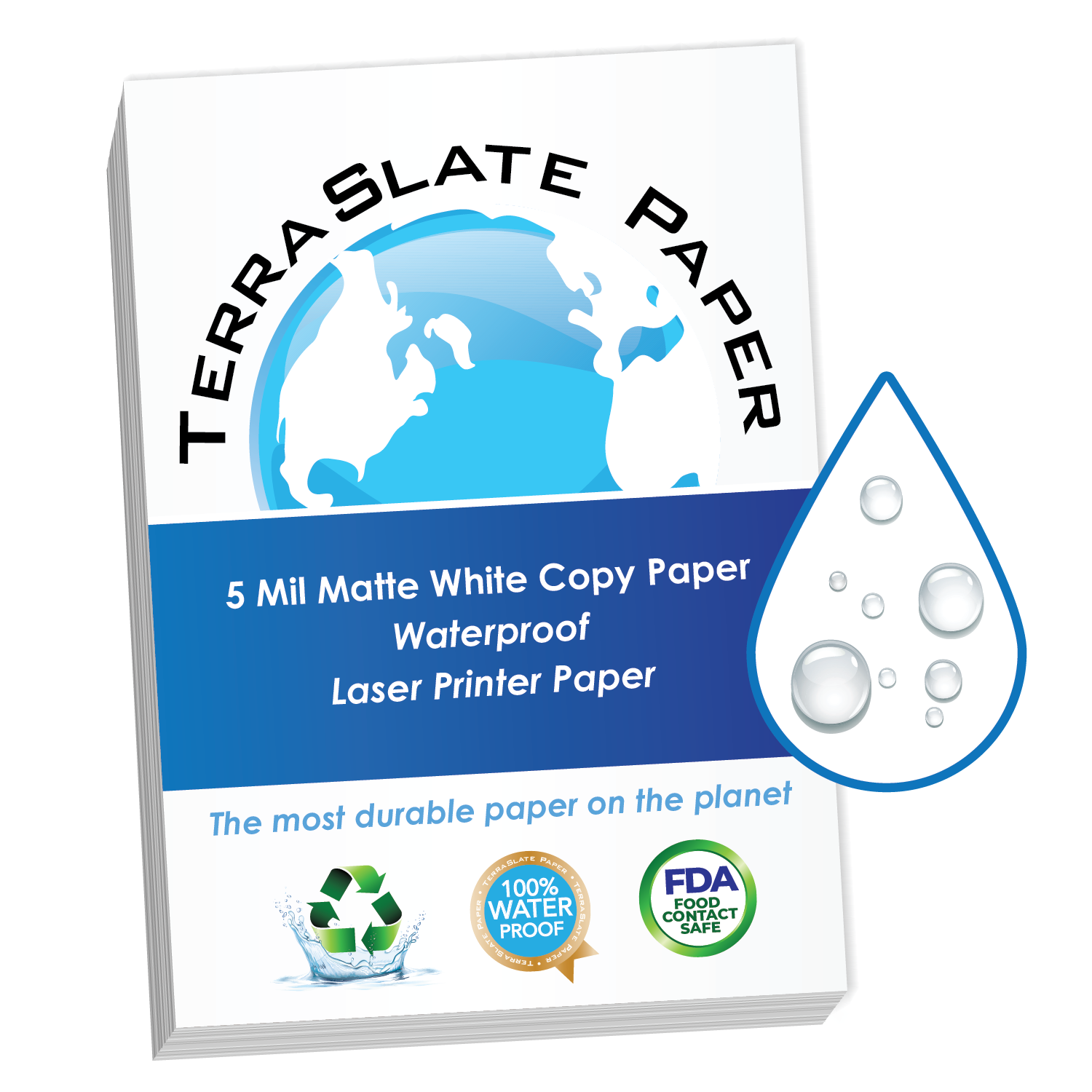 TerraSlate Waterproof Paper Now Comes in Colors!