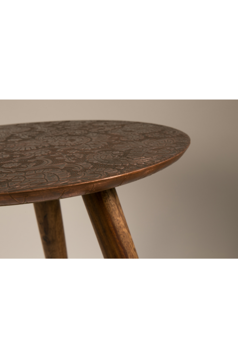 voordelig lijden Habubu Round Copper End Table | Dutchbone Bast | Dutch Furniture –  DUTCHFURNITURE.COM