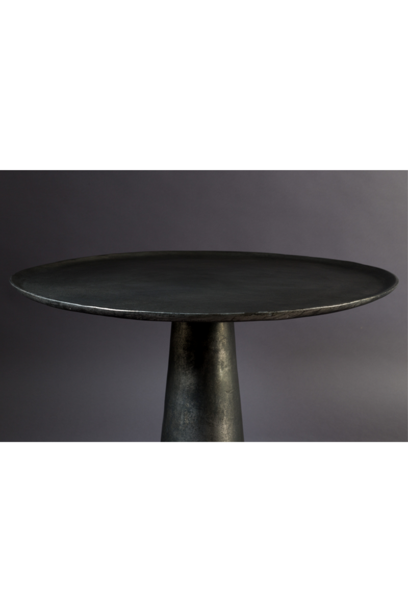 Assimileren Monografie Verdragen Round Silver Pedestal End Table | Dutchbone Brute | Dutch Furniture –  DUTCHFURNITURE.COM