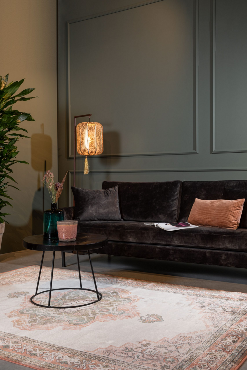 krullen Toelating Kloppen Pink Herati Carpet | Dutchbone Mahal | Dutch Furniture – DUTCHFURNITURE.COM