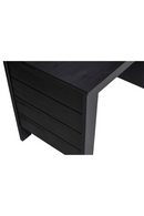 Black Textured Pine Desk | Woood Dennis | Dutchfurniture.com
