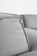 Light Gray Upholstered Right Sectional Sofa | Zuiver Fat Freddy | DutchFurniture.com