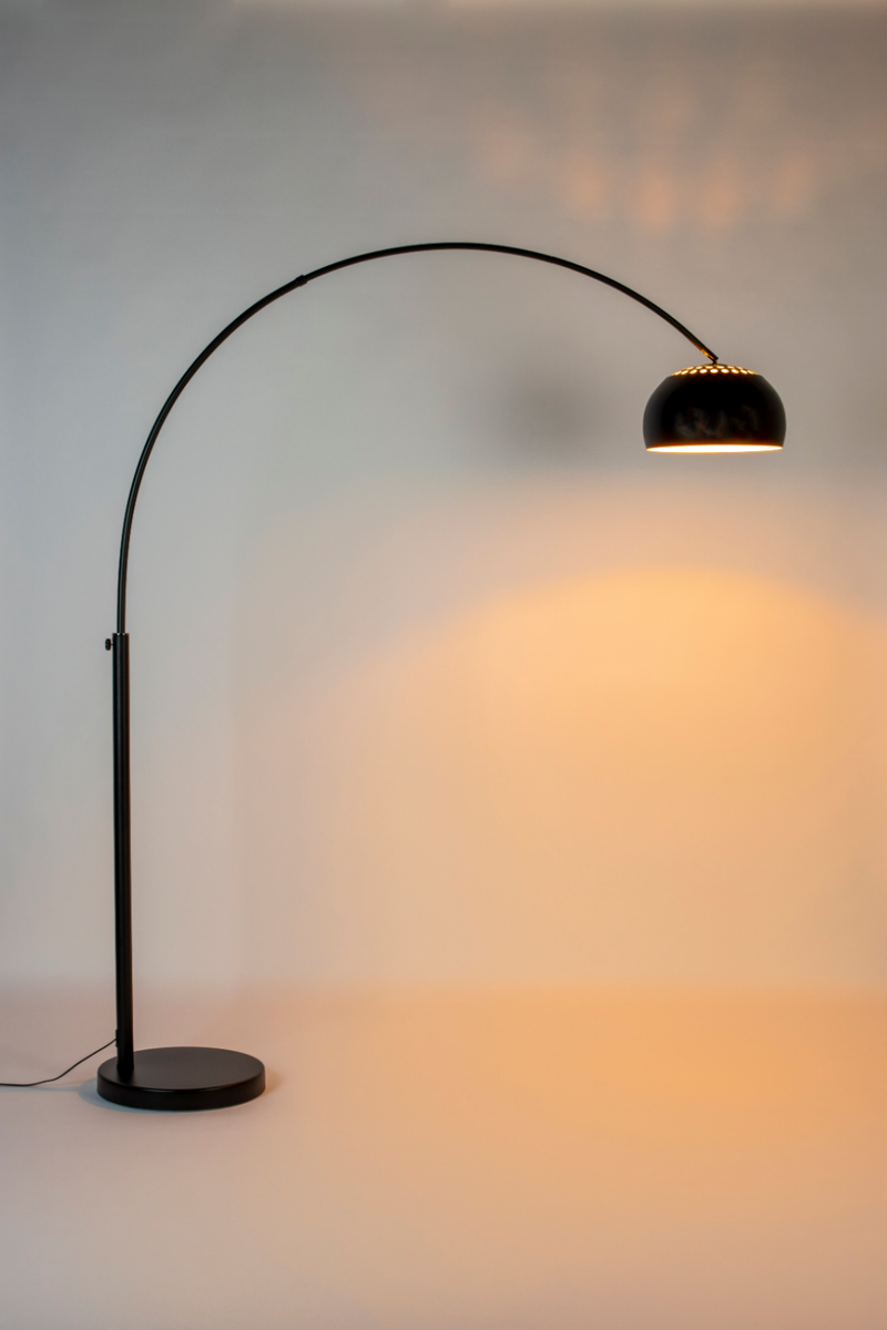 Relatieve grootte wagon markt Black Metal Floor Lamp | Zuiver Bow | Dutch Furniture – DUTCHFURNITURE.COM