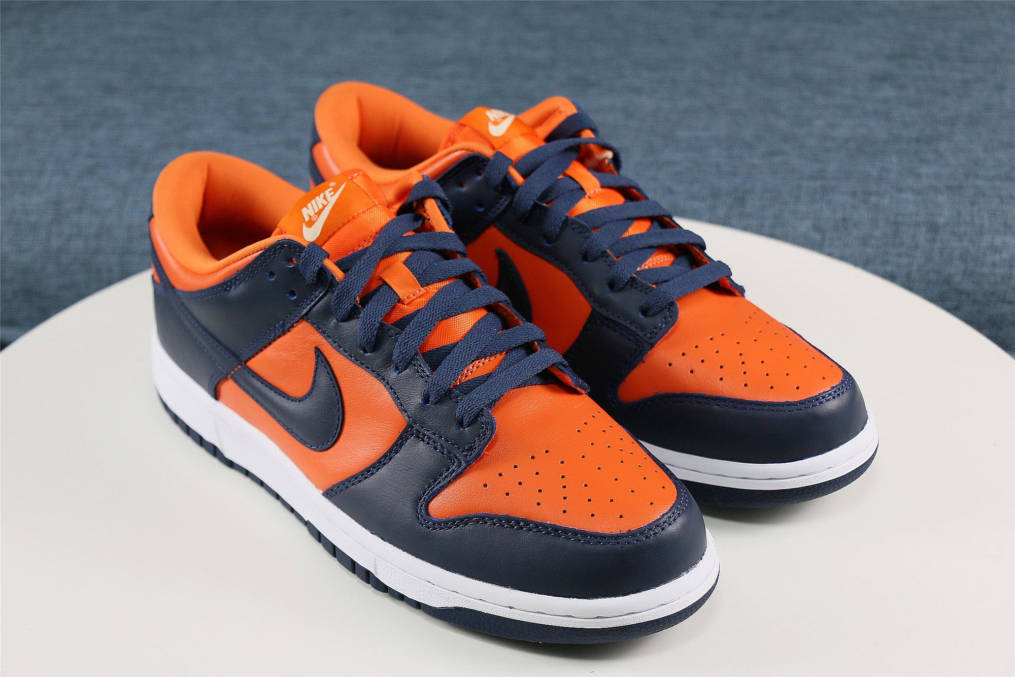 nike dunk low university orange marine