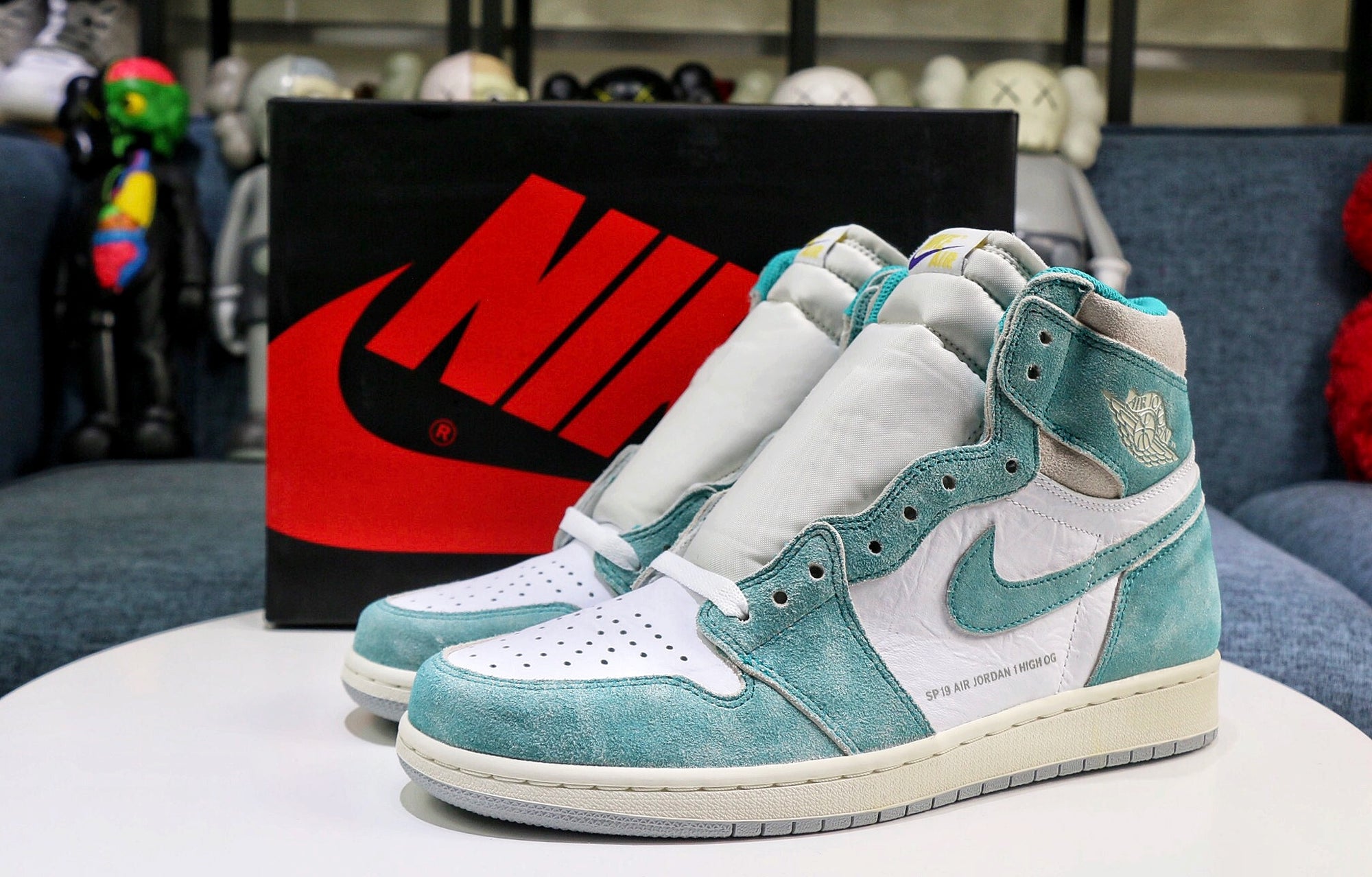 turbo green nike jordans