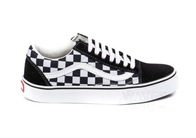 sapato vans xadrez