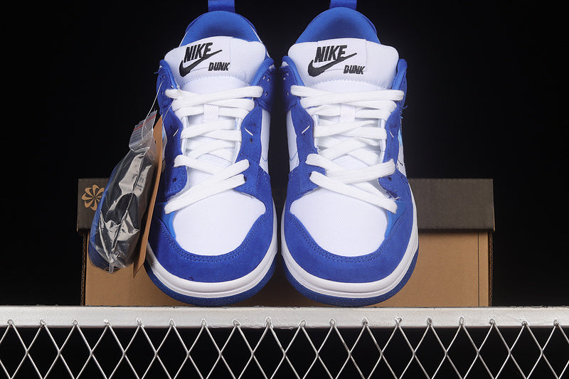 nike dunk low retro white university blue