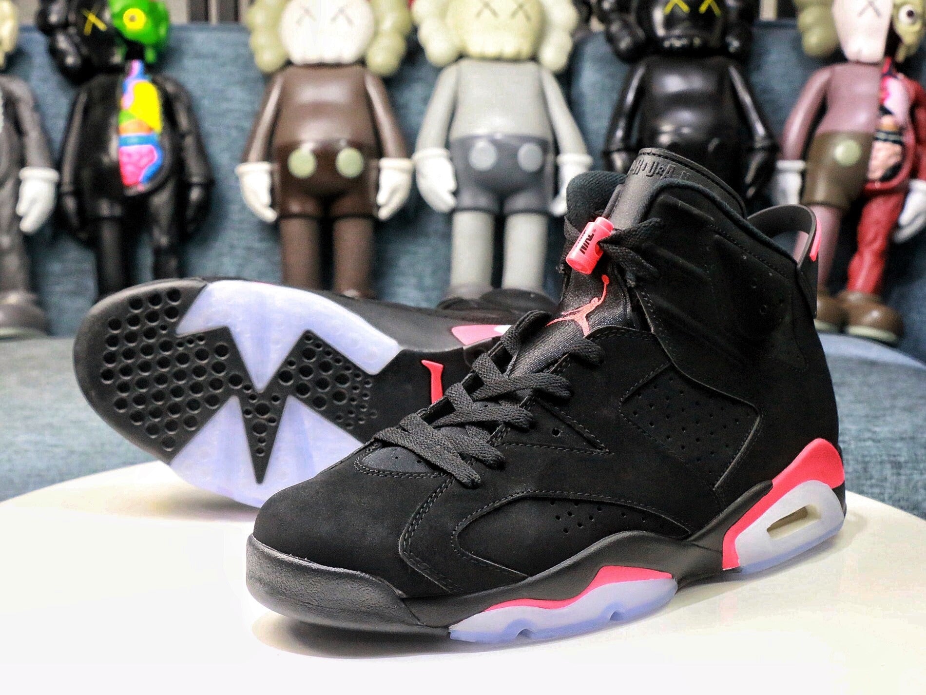 jordan retro 6 infrared black