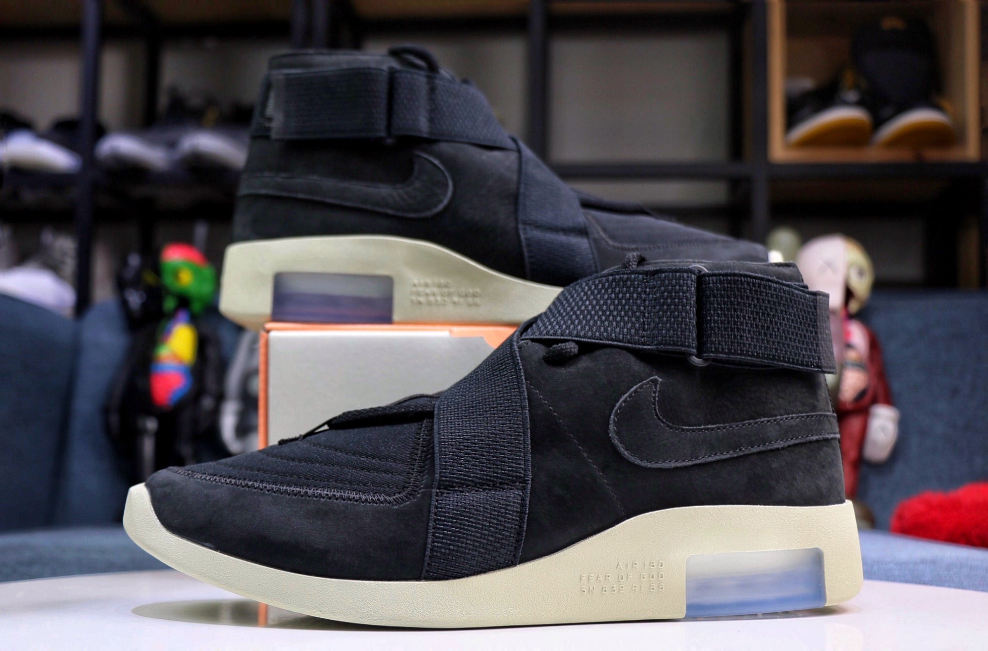 NIKE - NIKE AIR FEAR OF GOD RAID BLACK 27CM の+palomasoares.com.br