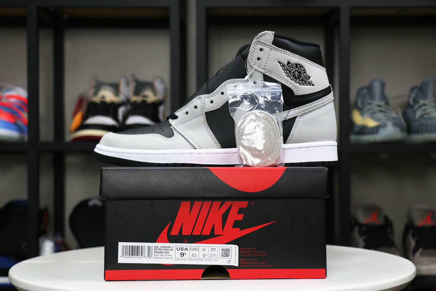 27.5 NIKE AIR JORDAN 1 HIGH SHADOW シャドウNIKE