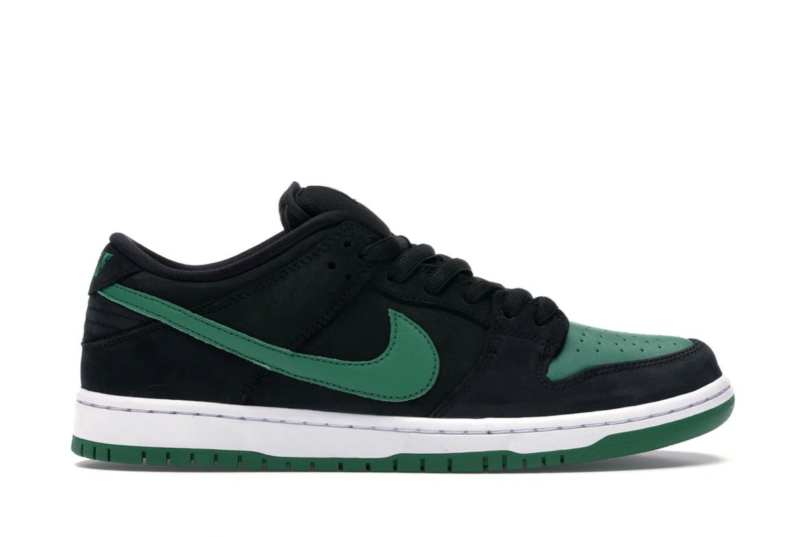 nike dunk pine green low